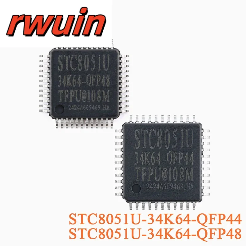 2Pcs STC8051U-34K64…