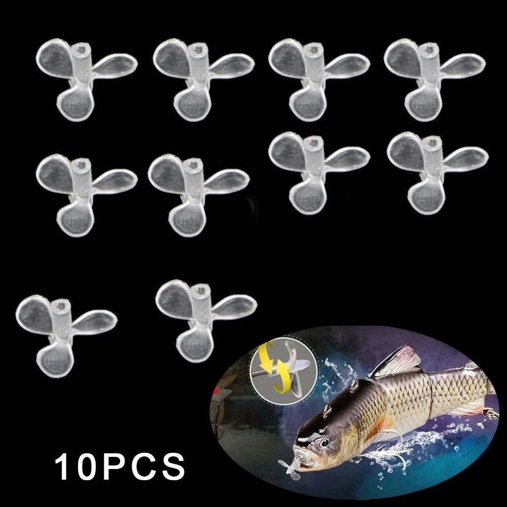 

10PC Propeller Fishing Accessories For Fishing Lure Electric Lure Wobblers Fishing Swimbait For Multi-section Bait Fake Bait