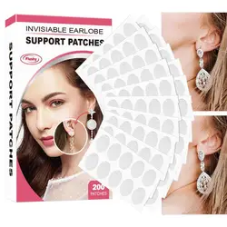 Earlobes Support Patch Ear Lobe Lifters For Heavy Earrings Earring Ear Support 100Pcs/200Pcs Heavy Earrings Support Protectors