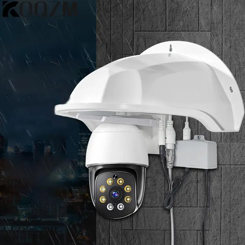 Protective Cover Shield Wall Waterproof Rain Cover Turret Dome Camera Protection Box Security Camera Protective Case