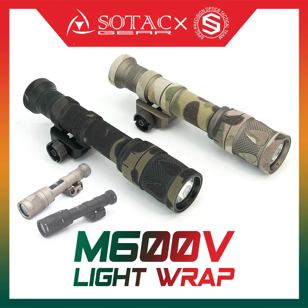 SPECPRECISION-Tactical Weapon Light Wrap for M600V Scout Light