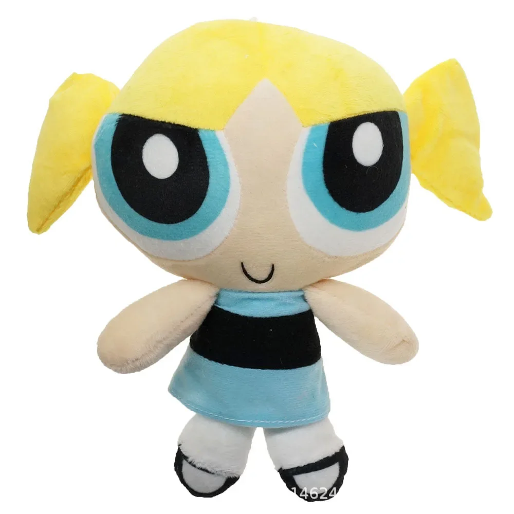 New 20cm Cartoon anime Powerpuff Girls Plush Toys Cute Blossom Buttercup Bubbles stuffed Plush dolls Gifts For Childr