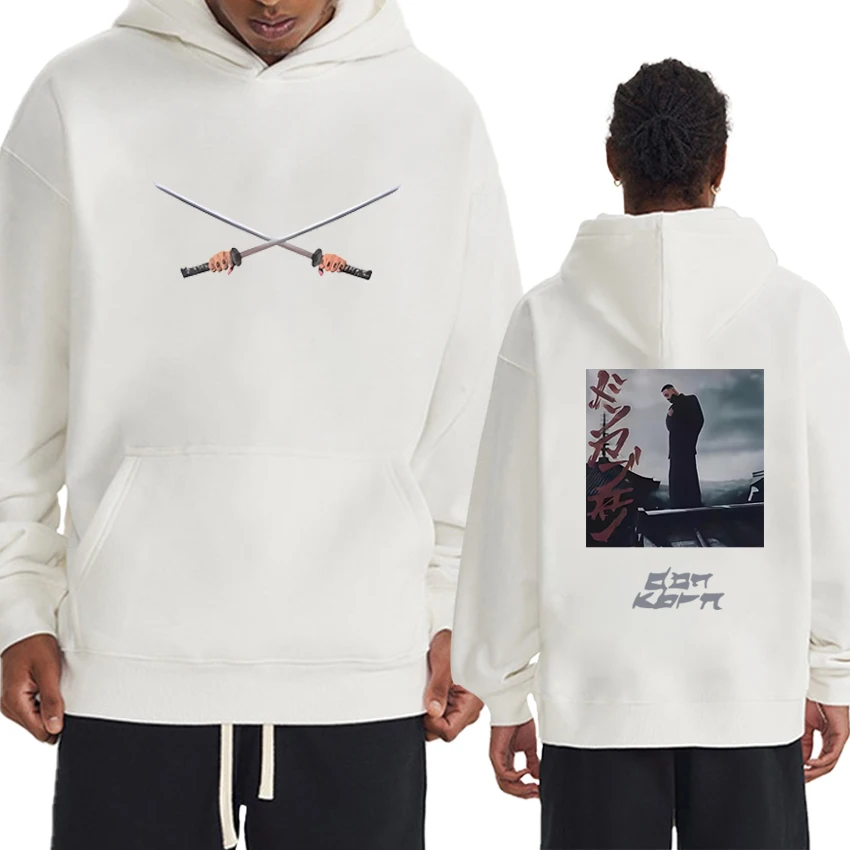 

Hot Rapper Eladio Carrion DON KBRN 2025 New in Album print Hoodie Unisex vintage hip hop streetwear Men women Fleece Sweatshirt