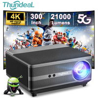 ThundeaL For 2K 4K FHD 1080P Video TD98W Projector LED Android WiFi Outdoor Projector TD98 Home Movie Theater Smart Auto Focus