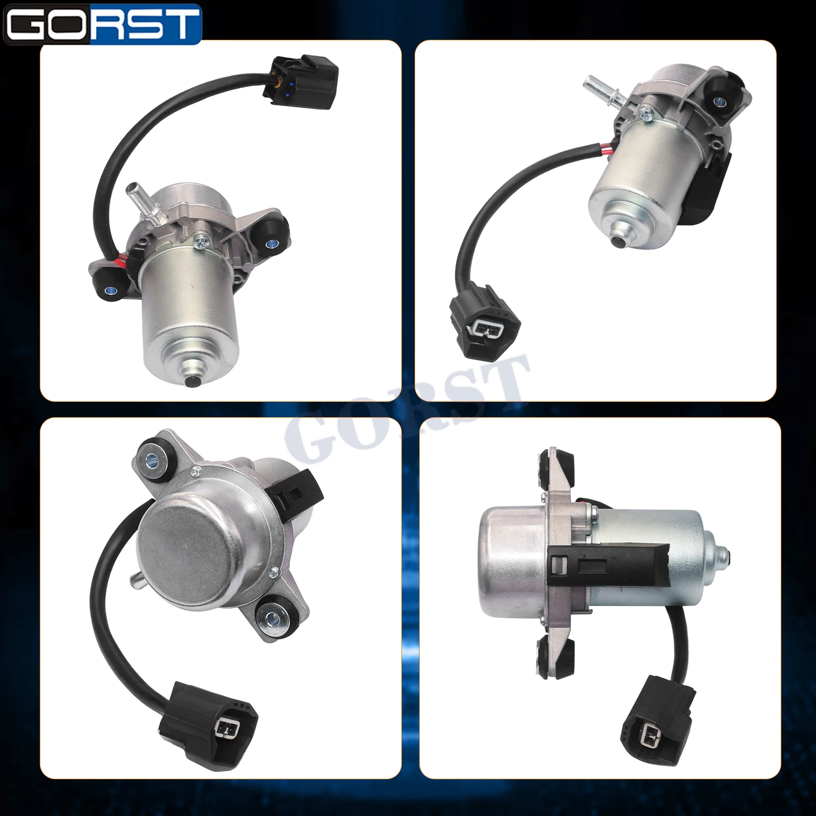 UP28 Electric Vacuum Pump 12V 20804130 for Chevrolet GM Power Brake Booster Auxiliary Pump Assembly 04581586AB 20939309