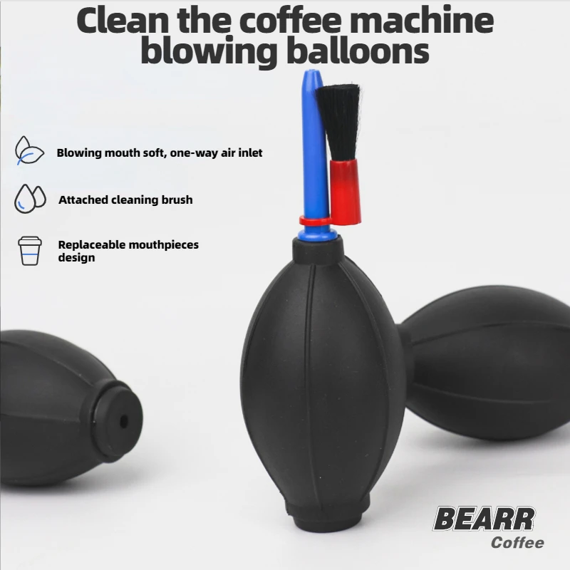 Hand-operated Bean Grinder Coffee Powder Cleaning Air-blown Ball Camera Lens Multi-purpose Dust-removing Press-blowing Tool