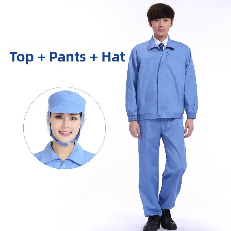 Variant: Blue top + pants + hat