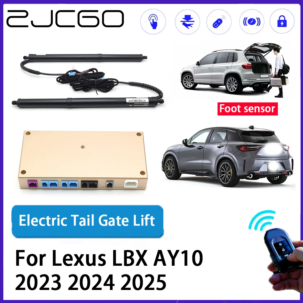 

ZJCGO Car Auto Trunk intelligent Electric Tail Gate Lift Automatic Tailgate Opener for Lexus LBX AY10 2023 2024 2025