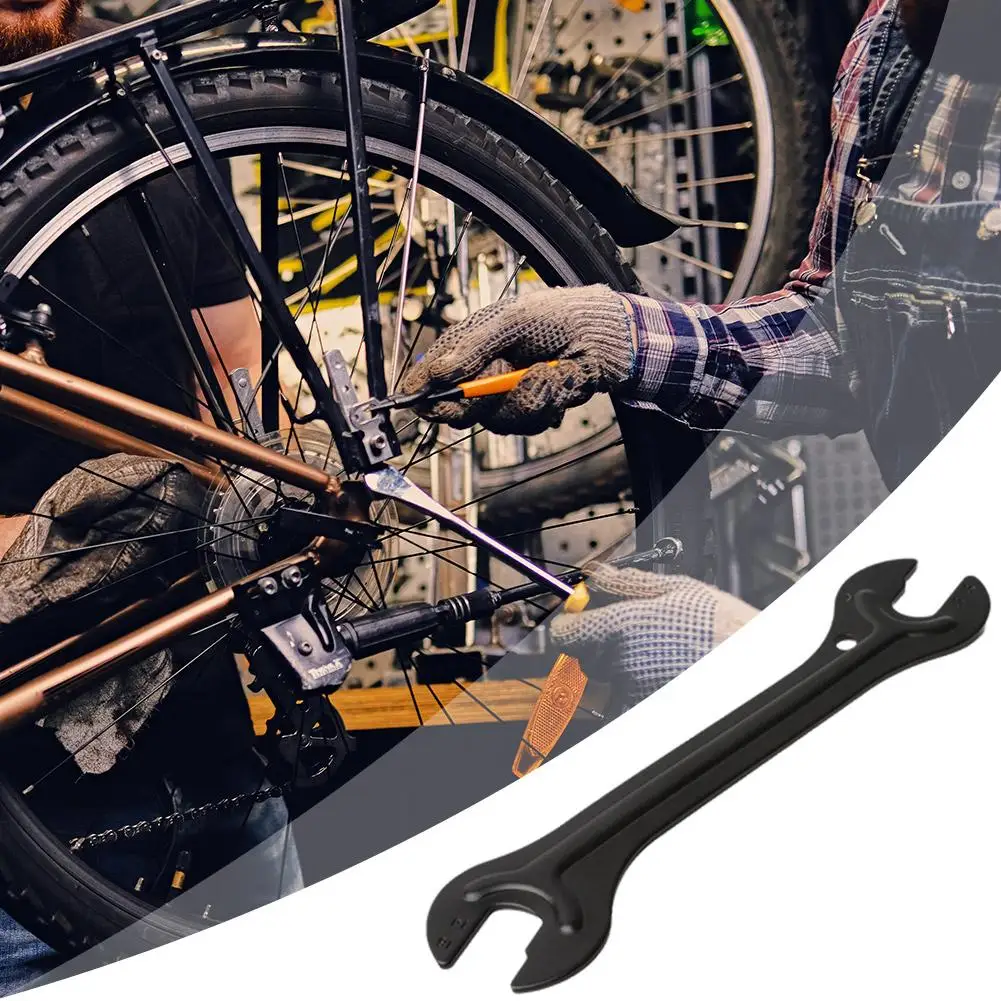 Bicycle Hub Axle Wrench MTB Bicycle Head Open End Axle Hub Cone Wrench Pedal Spanner Tool 13/14/15/16mm Bicycle Repair Tool