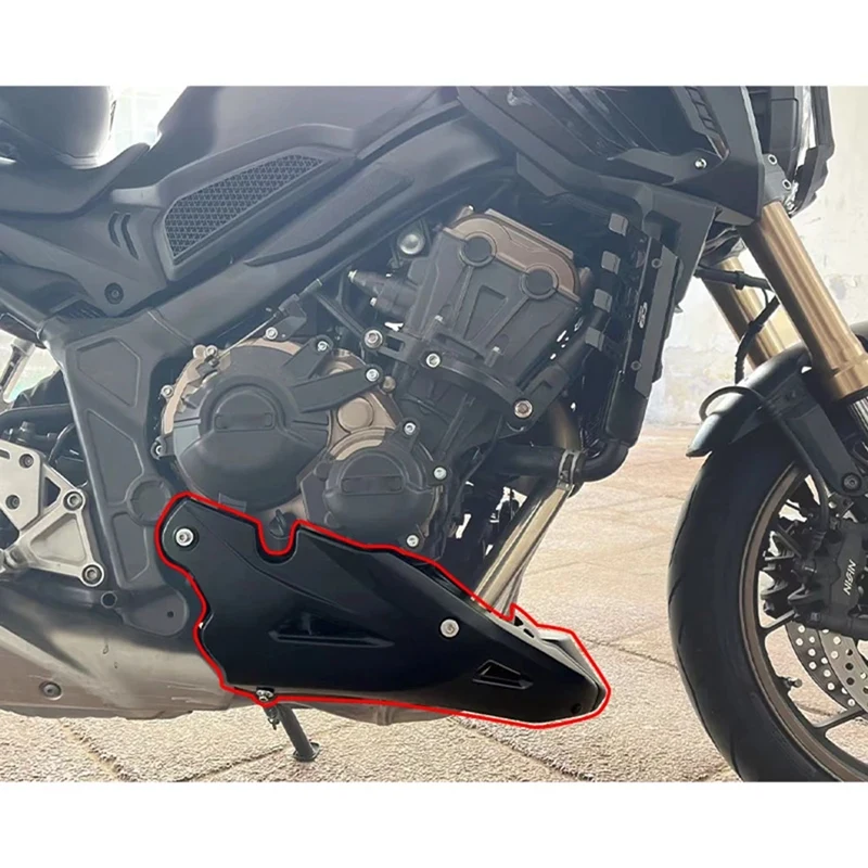 Protezione del pannello del telaio del corpo della carenatura inferiore del motore del motociclo per Honda CB650FE CB650F 14-20 CB650R 2019-2023