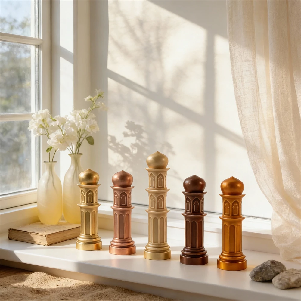 

Pillar Ramadan Kareem Decor Candle Silicone Mold Soy Wax Mold Eid Mubarak Ramadan Decor Islamic Muslim Pillar Candle Mould