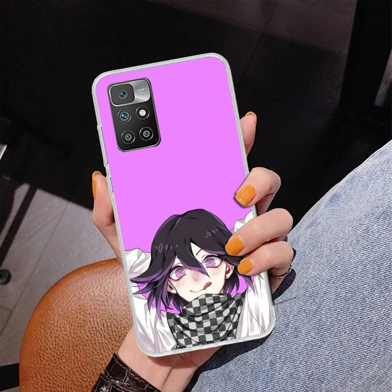 Danganronpa Kokichi Ouma Phone Case For Xiaomi Redmi 12 12C 10 9 9A 9C 9T 10C 10A 8A 8 7A 7 6A 6 Pro S2 K20 K30 K40 Soft Cover C