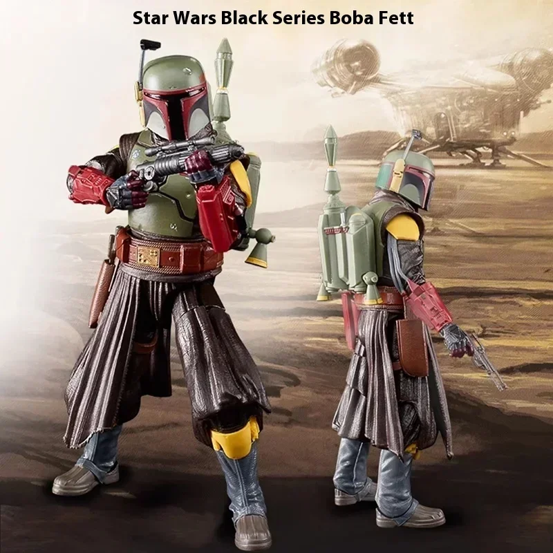 

Star Wars Black Series 15cm Bounty Hunter Boba Fett Movie Action Figure Collectible Model Restore The Character Birthday Gift