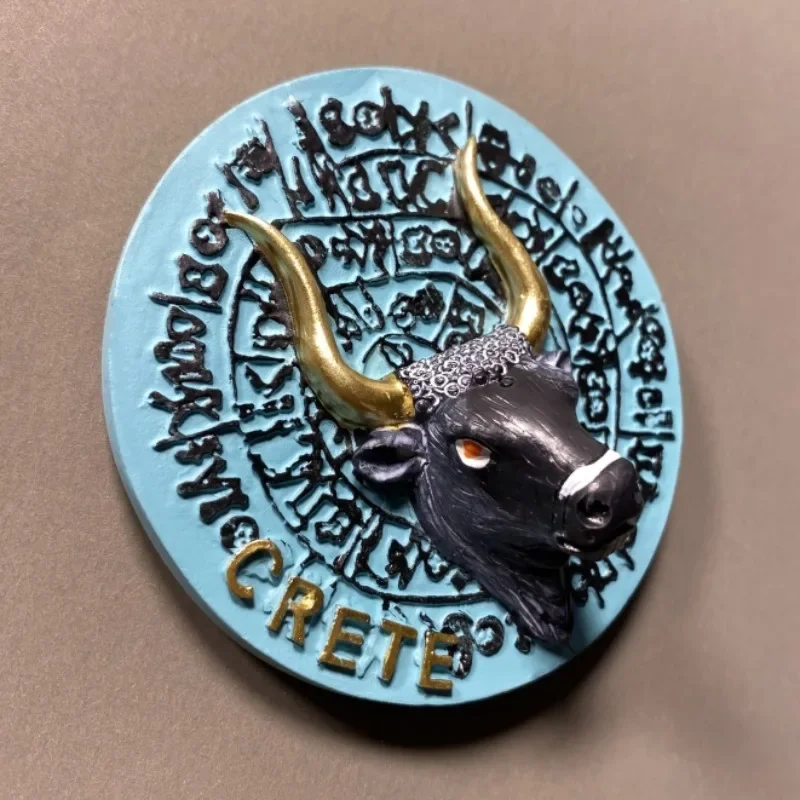 اليونان كريت مغناطيس الثلاجة Chalkidiki Kefallinia الهدايا التذكارية السياحية الثلاجة ملصقات المغناطيسي ديكور المنزل هدايا الزفاف