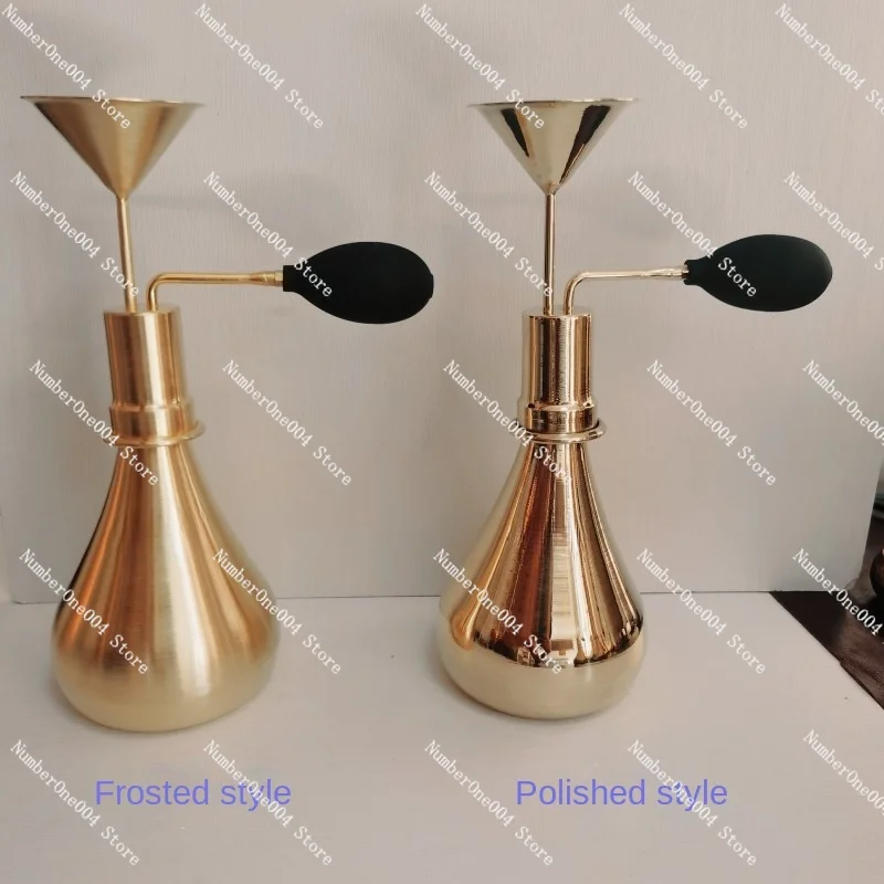 

Applicable to Copper scent bottle SPA hydrotherapy copper funnel scent brass scent Baijiu essential oilperfumescentcoffee beans