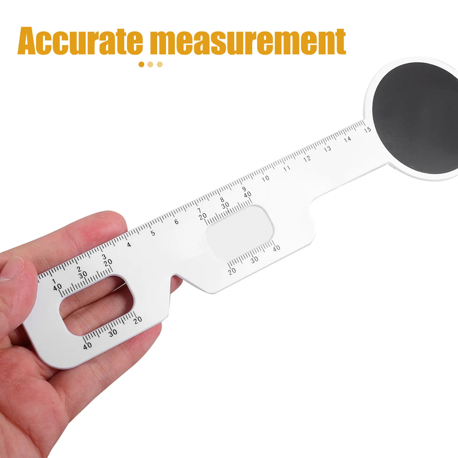 

4pcs Pupillary Distance Measuring Ruler Portable Pupil Distance Meter For Eyeglasses Optical Tool Durable Measurement Device For
