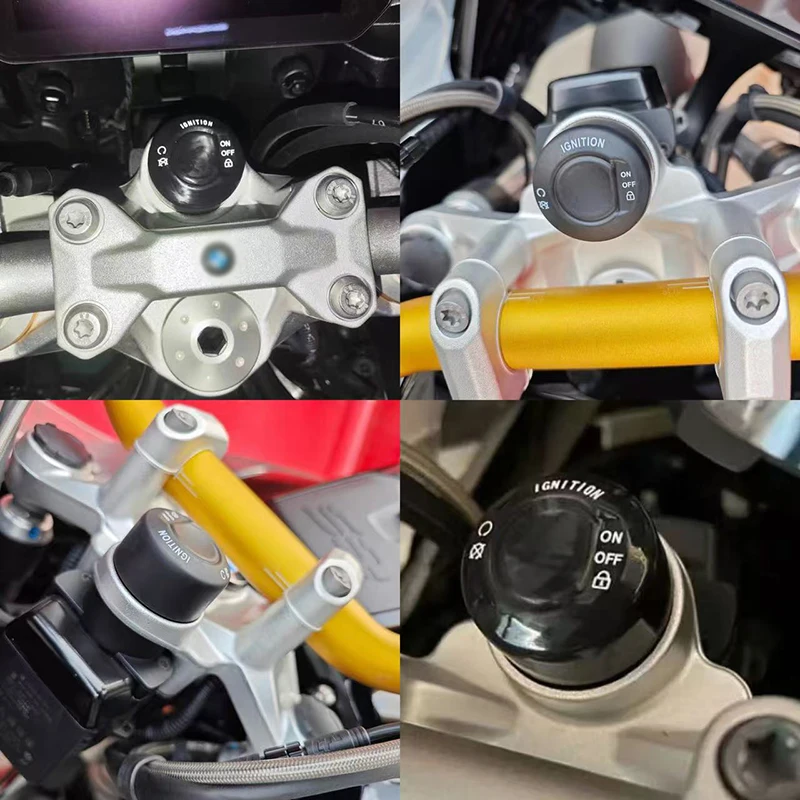 R1250GS R1200GS غطاء حماية مفتاح التشغيل بمفتاح واحد لسيارات BMW R 1200GS R 1250GS LC ADV F900R F900XR R1200RT R1200RS R1200R