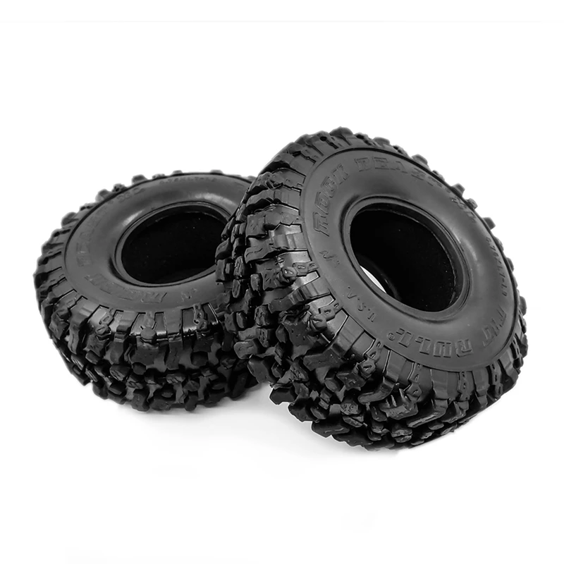 12PCS 120MM 1.9 Rubber Rocks Tyres Wheel Tires For 1/10 RC Rock Crawler Axial SCX10 90046 AXI03007 Traxxas TRX4 D90 MST