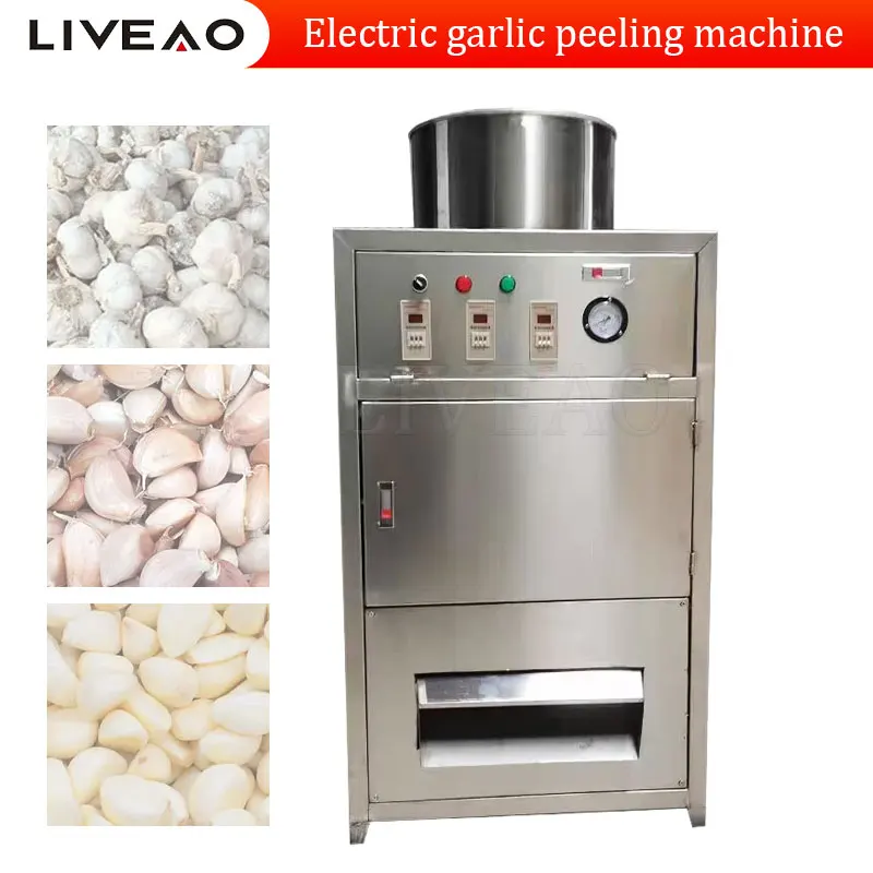 Industrial Garlic Peeling Machine Automatic Garlic Skin Meat Separator Automatic Garlic