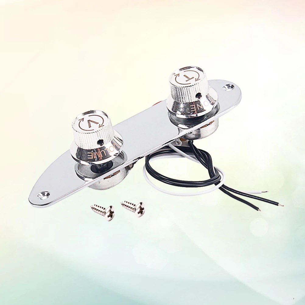 

Guitar Circuit Board Tuning Knobs Tone Key Control Plate for Wired GE217 Metal Brass