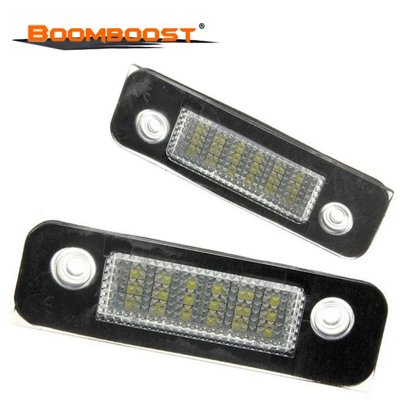 12V White Number  SMD LED 12V  License Plate Light Lamp For Ford Fusion for Mondeo MK2 for Fiesta MK5  2pcs