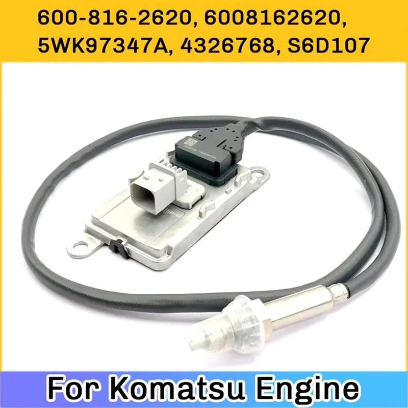 

NOX Sensor / Nitrogen Oxygen Sensor 600-816-2620 5WK97347A For Komatsu SAA6D125E-7 GD655-6 PC210-11 WA270-8 WA500-8