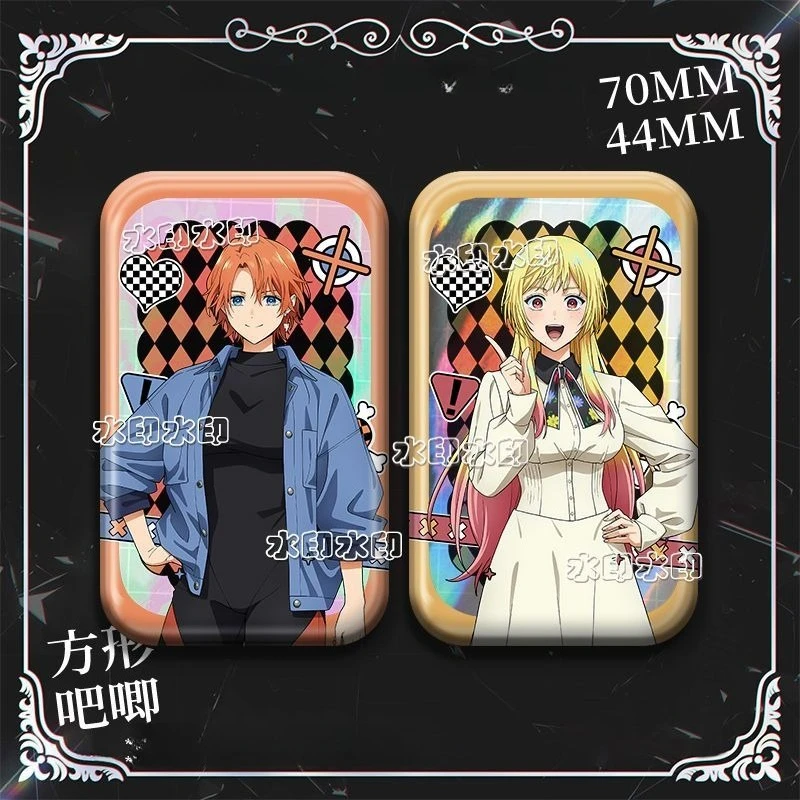 Marriage Txin Hikaru Gero Mei Kiyosaki Metall-Abzeichen Hochwertiges Farbdruck-Anime-Emblem für Schulranzen, Kleidung und Dekoration als Geschenk – Detail 4