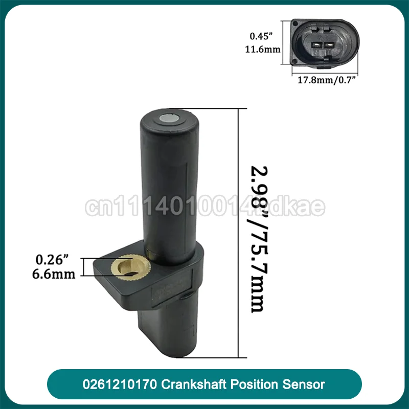 0261210170 0031532728 Crankshaft Position Sensor Engine Timing Detection Replacement Component Vehicle System Auto Accessory 1PC