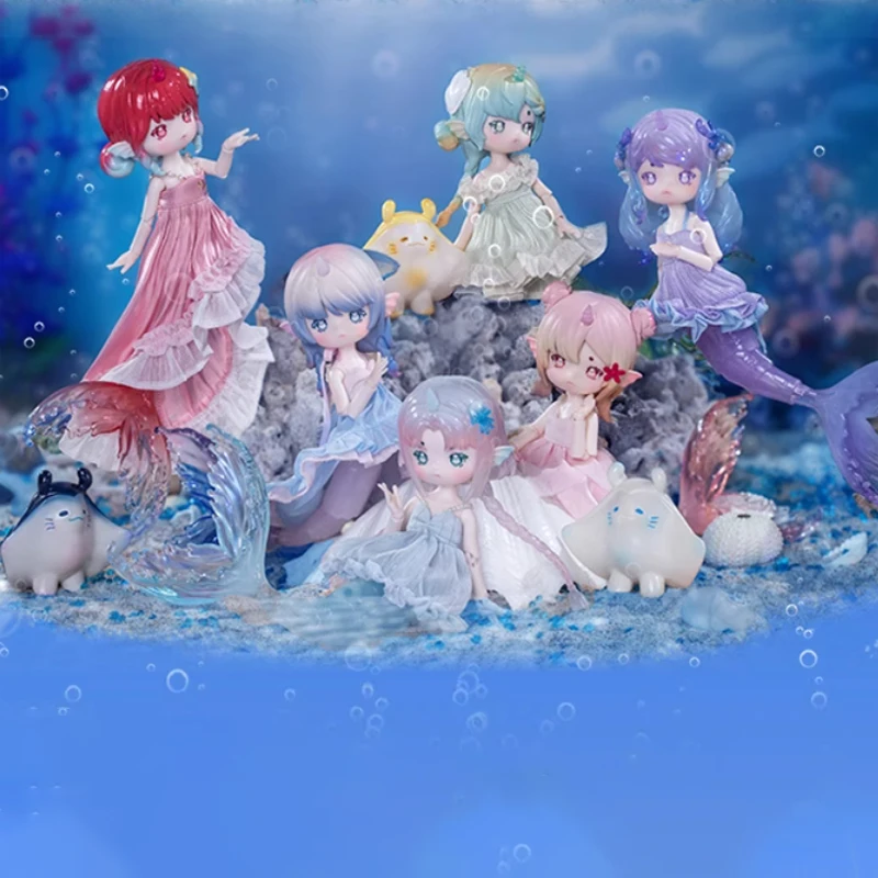 

Слепая коробка Tidal Secret Language Series Фигурка Аниме Модель Куклы Guess Bag Obtisu11 1/12bjd Фигурка Игрушки Подарки Сюрприз