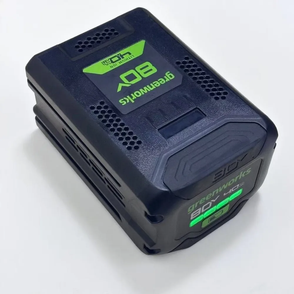 100%Original 4Ah 80V for GreenWorks 80V BAB742 GBA80150 GBA80200 GBA80250 GBA80300 GBA80400 GBA80500 Power Tool Battery Charger