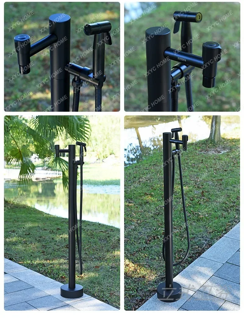 Outdoor Column Faucet Anti-Freezing Crack Explosion-Proof Garden Garden Washing Outdoor Floor Water Bolt