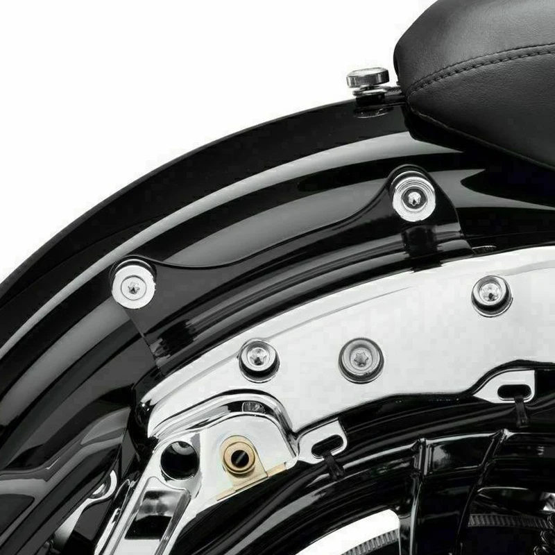 Black 4 Point Docking Hardware Kit For Road King Street Glide Road Glide FLHR FLHX FLHXS FLHXSE FLTRX FLTRXS 2014-2019