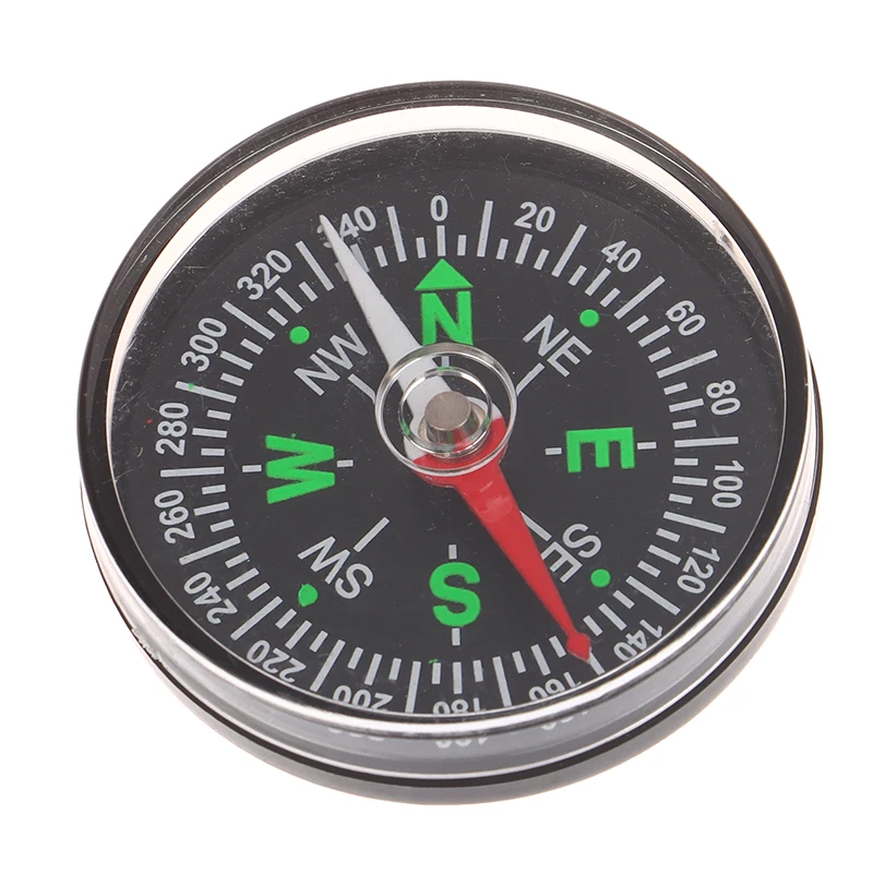 35/40MM Handheld Compass ABS Camping Pocket Compass Portable Climbing Riding Children Gift Outdoor Survival Gear