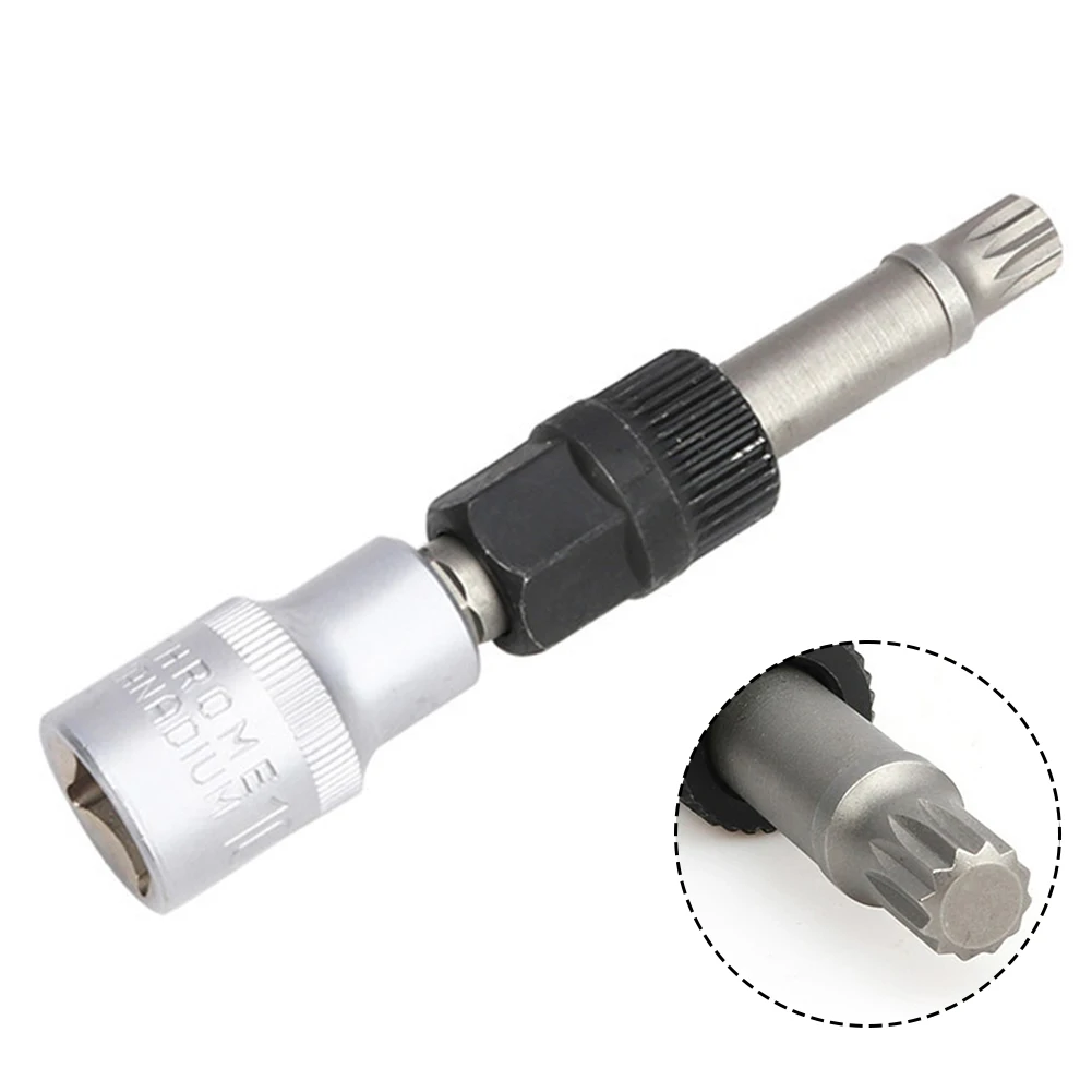 Aço para assento para skoda alternador polia remoção chave ferramenta torx m10 12 \\ d adequado para bmw para assento para skoda