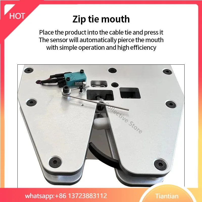 2-15mm Semi-Automatic Twist Tie Machine with Induction, Sealing Machine Touch Screen for Fruit Food Bread, Candy Bags Cables