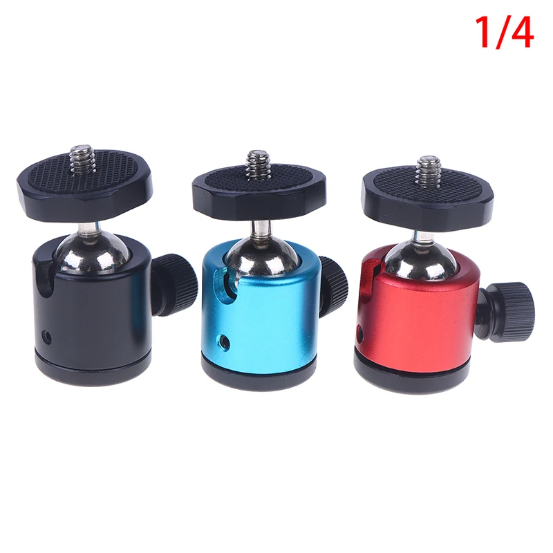 360° Swivel Mini Ball Head With Universal 1/4