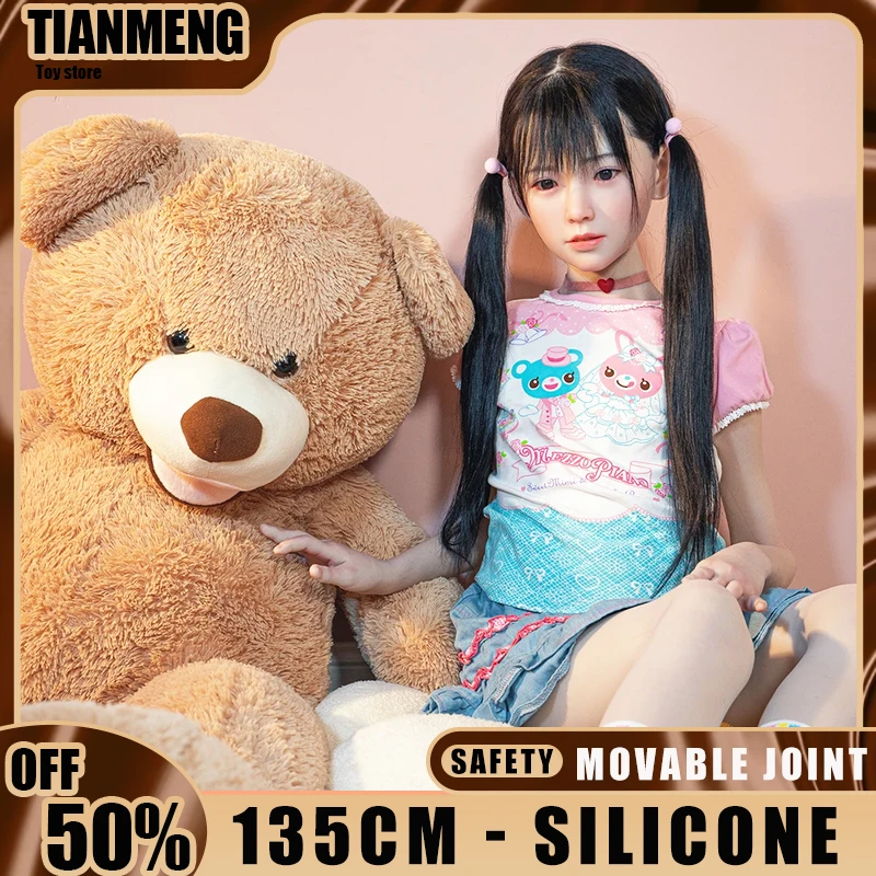 

RENHEYUOU 125 см японская милая кукла Лолита подарок на день рождения двойной хвост мужская игрушечная модель с подвижными шарнирами