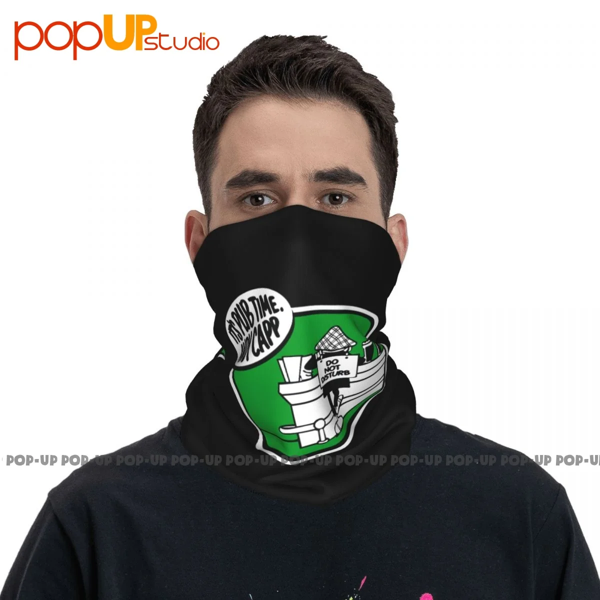 Maglia Ultras U14 J Cotone Terrace Hooligans Its Pub Time Andy Capp Neck Gaiter Bandana, bufanda, máscara facial