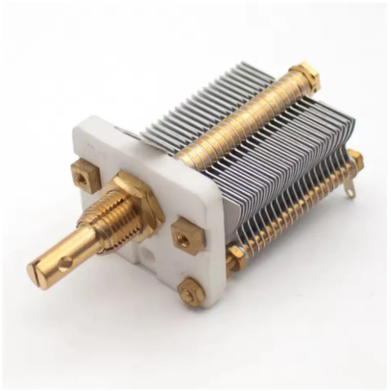 

Small circular antenna RF high-voltage air variable capacitor CW1-270P ceramic single-chip type, economical and durable