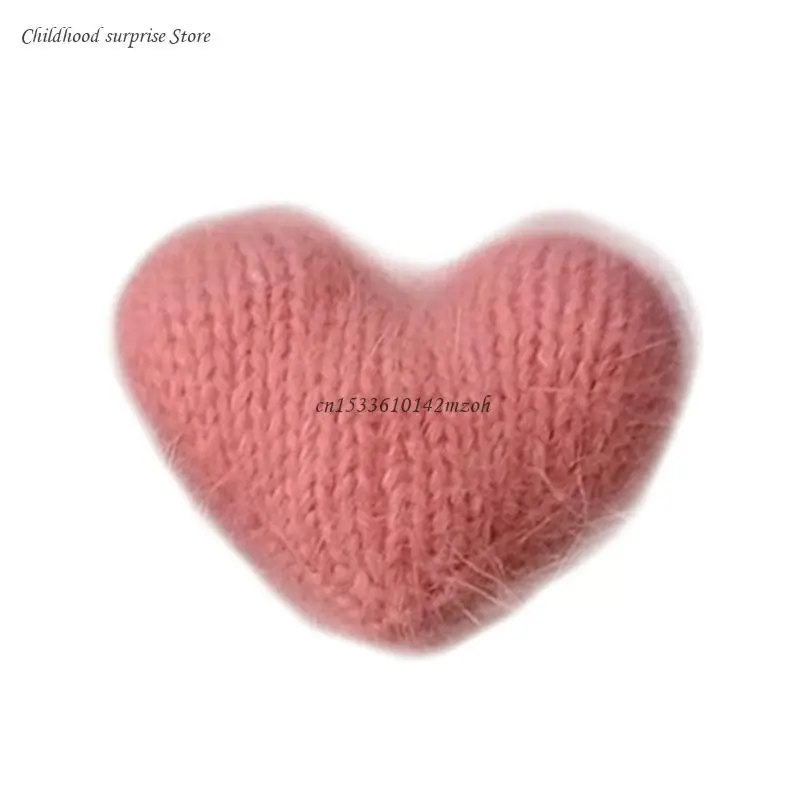 Baby Photography Props Background Handwoven Love Heart Photo Props Newborn Photostudio Backdrop Pilling Resistant Dropship