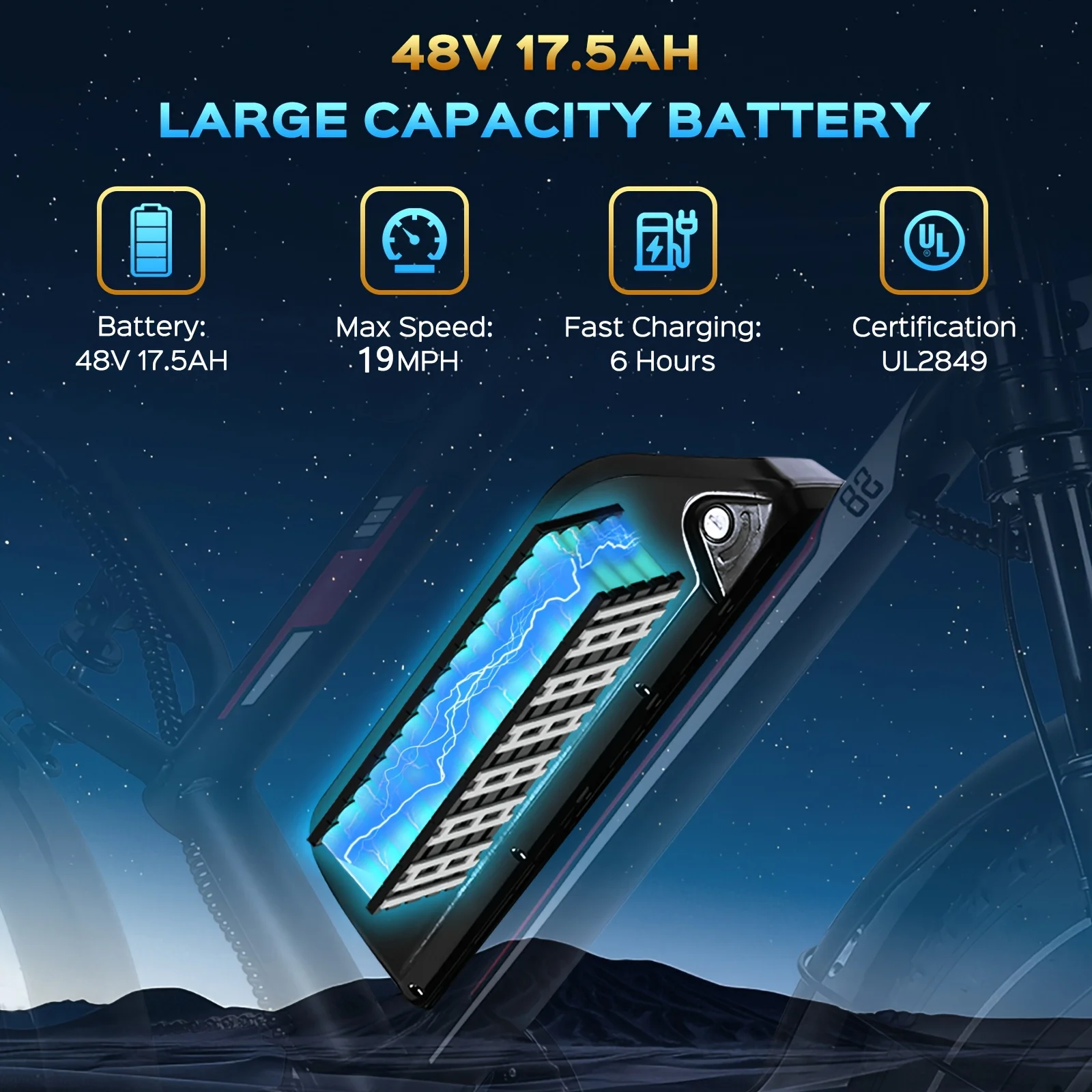 Rider enjoying fat tire electric bike