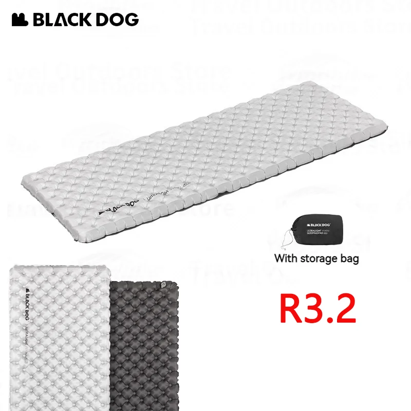 

Naturehike BLACKDOG Camping Inflatable Mattress Outdoor Tent Moistureproof Mat Floor Mat Ultralight Portable Single Sleeping Mat