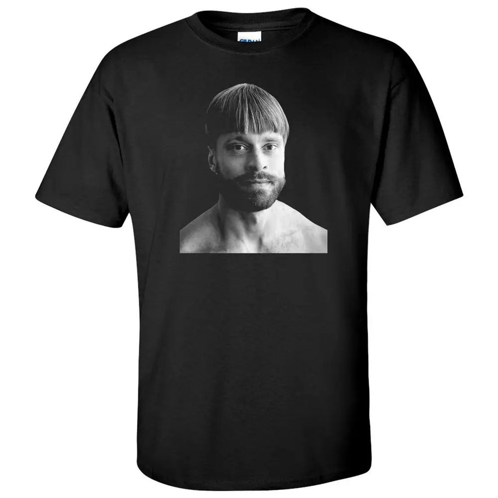 

Adam Larsson with a Bowl Cut T-shirt - Black