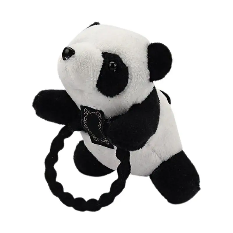 39BD Panda Headband Brooch Girls Comic Roleplay Headpiece Hairy Cartoon Costume Accessories for Women Christmas Gifts