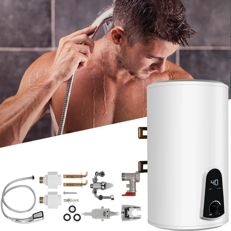 Smart 30L 50L 100Lquick heating storage electric water heater for bathroom