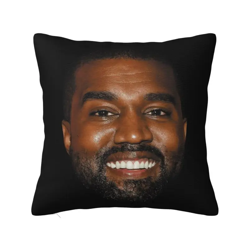 Funny Kanye West Meme Cushion Cover 40x40 cm Polyester Soft Throw Pillow Case For Sofa ChairHome Decor Pillowslip