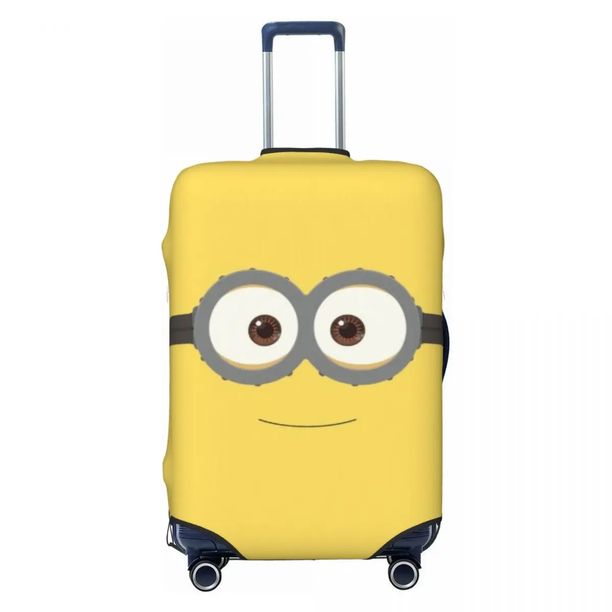 

Изготовленный на заказ чехол для багажа M-Miniones, пыленепроницаемый, забавный узор, чехлы для дорожных чемоданов