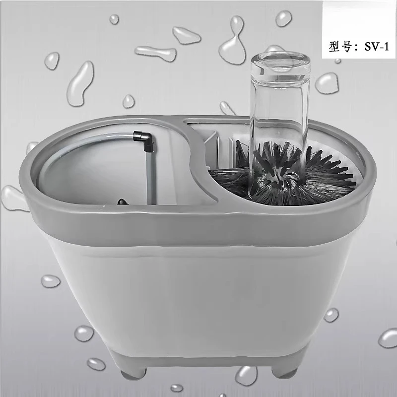 Cup Washer Internal and External Brush Internal and External Flush Coffee Shop Restaurant Needed Tap Water Ready to Use SV-1