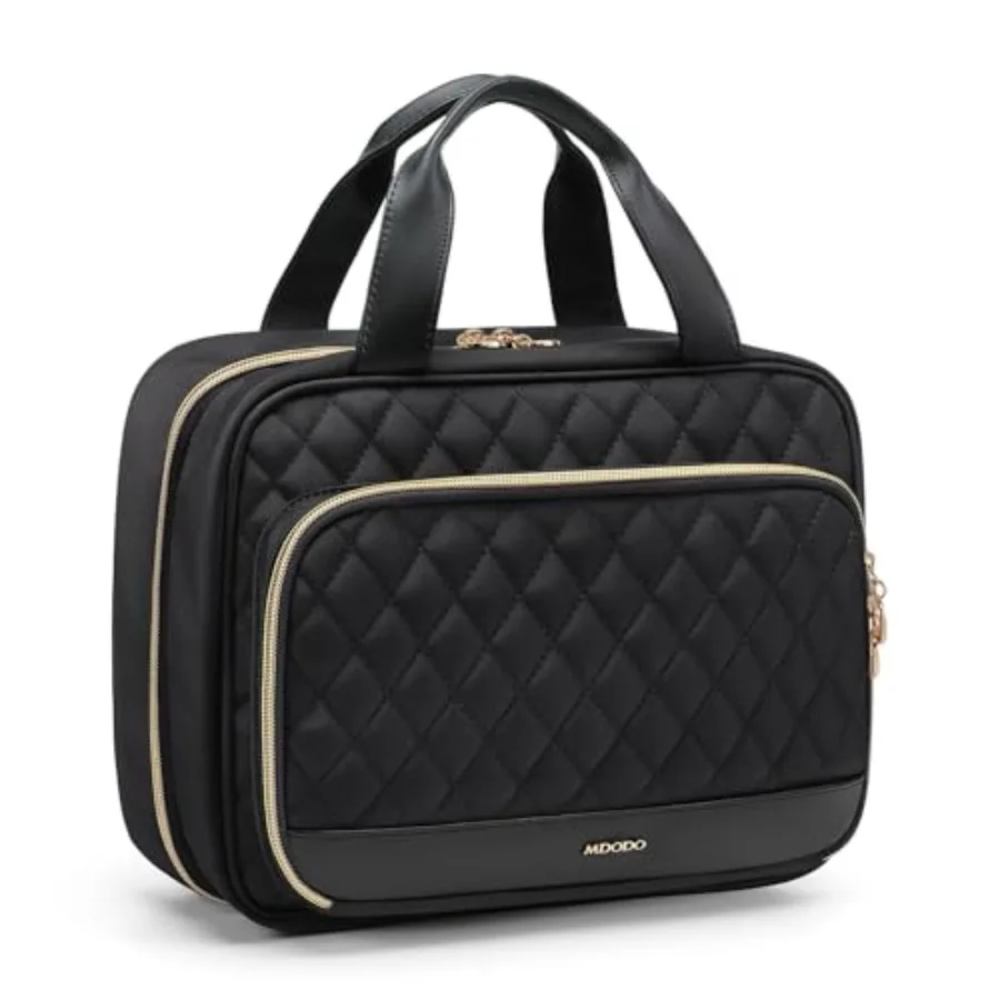 

Travel Toiletry Bag for Women Hanging Water-Resistant Cosmetic Makeup Bag for Full Sized Travel Essentials Must Have