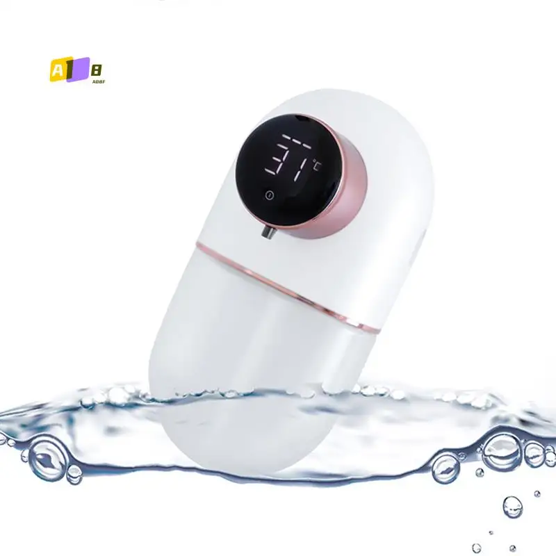 

A08F-Wall Mounted Automatic Soap Dispenser, Non-Contact Liquid Sensing Soap Dispenser For Kitchen Bathroom Restaurant